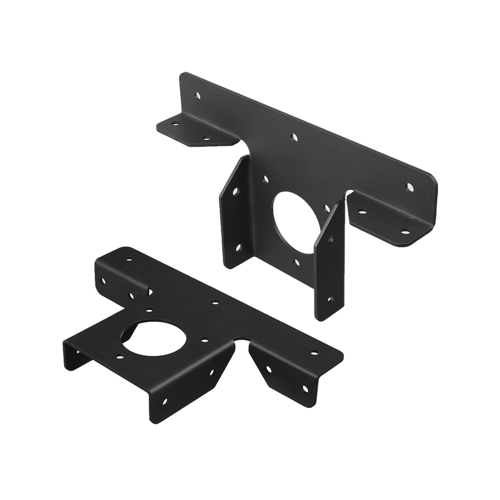 Lot de 2 supports d'angle robustes pour pergola, extension en T à 3 voies pour kit de gazebo à 4 supports de poteau