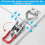 10Pcs Toggle Latch Clamp, 304 Stainless Steel Pull Hasp Latches, Quick Release Hand Tool Clamp 6