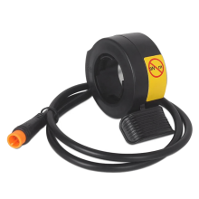 Ebike Thumb Finger Trigger Throttle 3 Pin Left Right Accelerator 22mm for Electric Bike Scooter E-Motorcycle-A