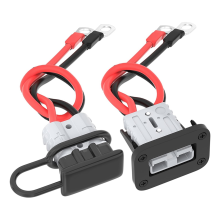 Kit di prolunga per connettore rapido per batteria da 50 A con cavo 8 AWG e staffa di montaggio