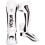 Venum Elite Standup Shinguards bl/cern stredn 1