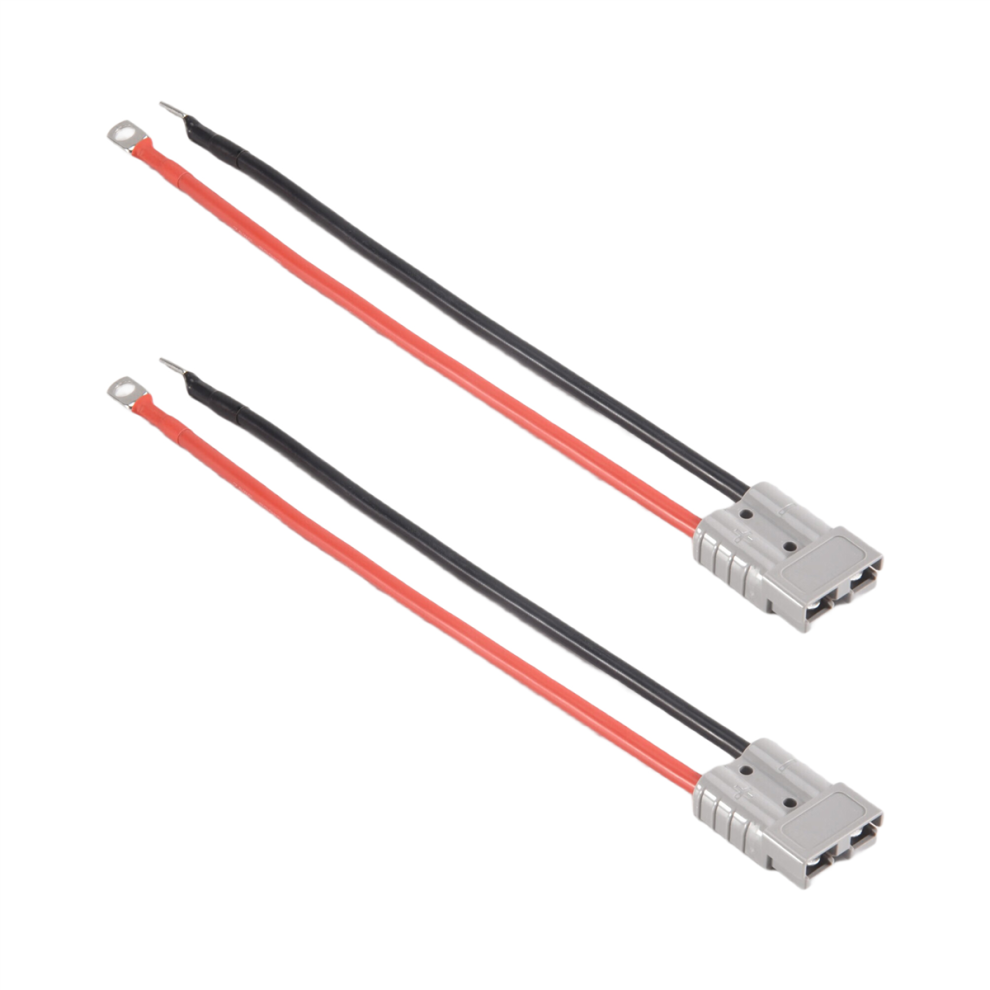 Anderson Connector 50A Kit Plug 8 Guage 30Cm Battery Cables Waterproof Quick Connectors For Lifepo4 4852431702406