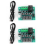 2Pcs W1209 Temperature Controller Module with Case LED Display Digital Thermostat Waterproof Probe 10