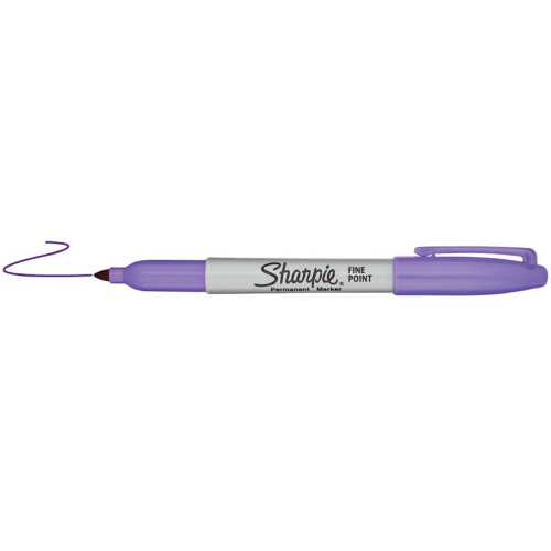 Sharpie Sharpie Permanentmarker, feine Spitze, 12 St  ck (Hellviolett) 2