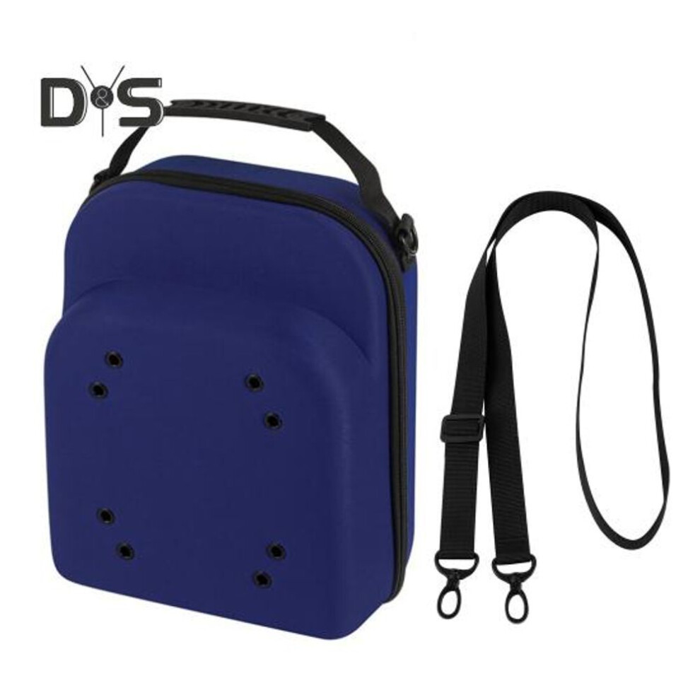 (blue) Baseball Hat Storage Box Protects Preserves Hat Shockproof Hat Carrier Compact Peaked Hat Organizer For Travel Daily Use
