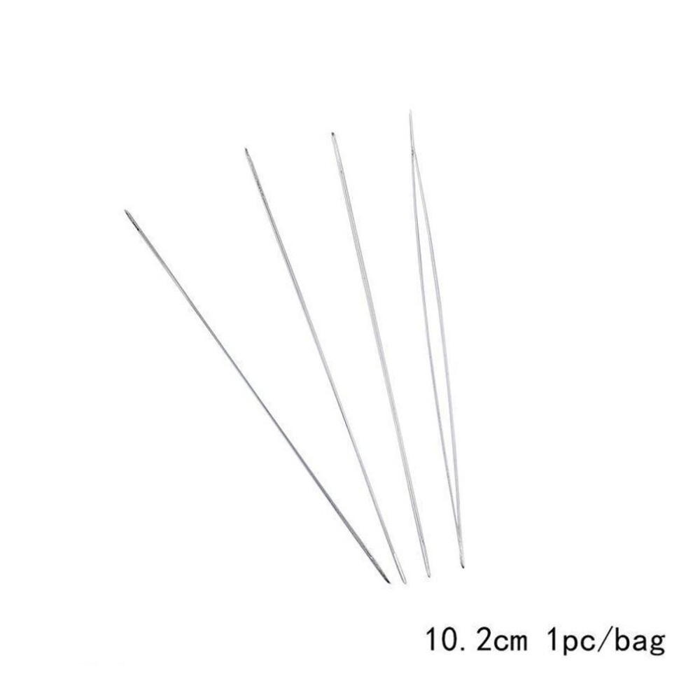 (as the picture, 10.2cm, 5pcs/pack) Soft Beading Needle for Handmade Bracelets and Necklaces - DIY Jewelry Tool