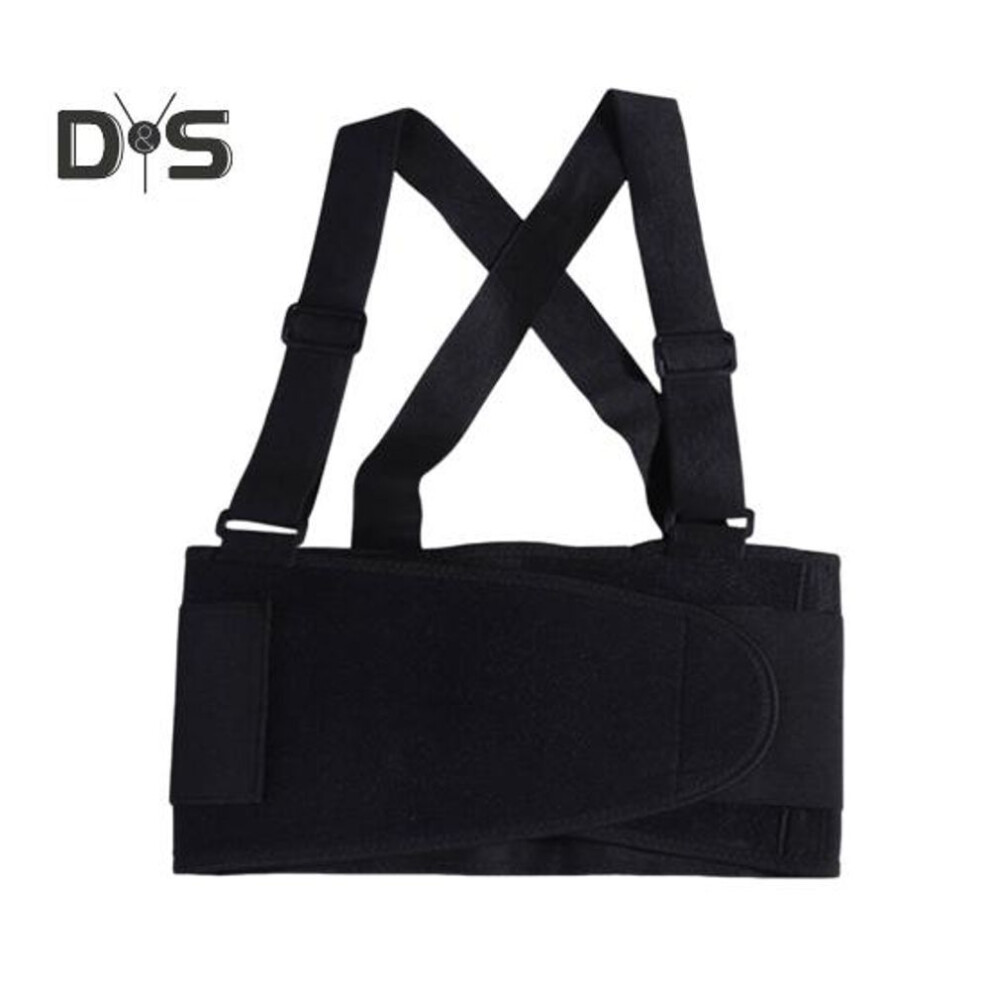 Work Back Brace Adjustable Lower Back Support Belt with Straps for Men Women Breathable Ergonomic Back Support Brace for Heavy Lifting Construction
