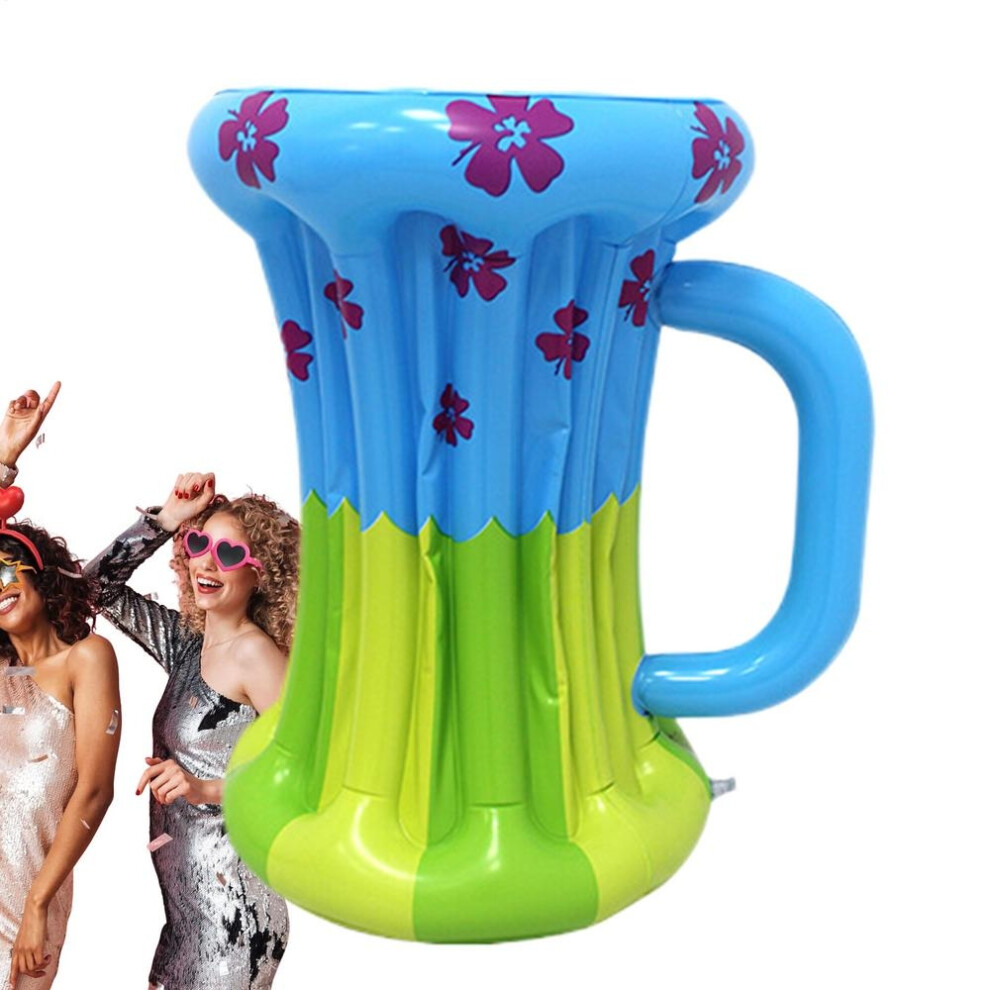 (B) Inflatable Ice Bucket Drink Cooler Holder Containers Floating Portable Beverage Containers Large Party Decorations-image-OPC-PH9RN7B-NEW