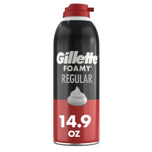 Gillette Foamy Clássico Espuma de Barbear para Homens, Proteção Contra Irritações, 14.9 Oz