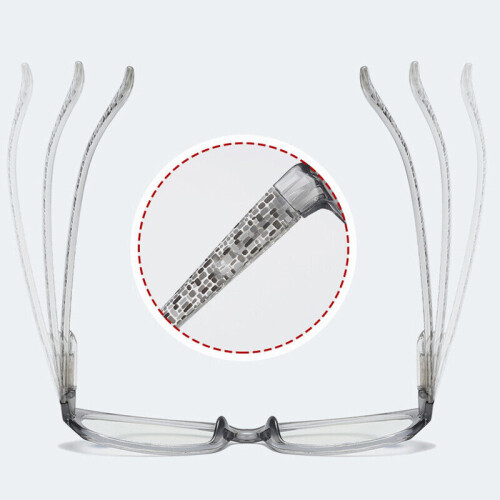 (+4.00, Purple) Womens Reading Glasses Blue Light Blocking Spring Hinge Readers 2