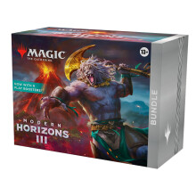 Magic: The Gathering Modern Horizons 3 Bundle - 9 Play Boosters 30 Land Cards + Exclusive Accessories