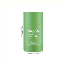 Le Masque De Boue De Thé Vert Nicor nettoie La Peau, Les Hydrates Et L'humidité, Contrôle L'huile Pour Une Sensation Rafraîchissante