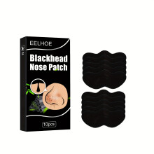 Schwarzkopf -Nasen -Patch Bambuskohle Schwarzkopfreinigungsnasenmaske Für Tiefe Reinigung 10pcs