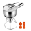 Pancake Batter Dispenser Multi- Stainless Steel Funnel with Stand Cupcakes Baking Maker Tools 1