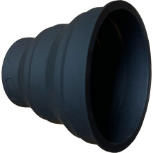 Faltbare Gegenlichtblende für Kamera - antireflex, schützt Objektiv vor Regen, Staub & Reflexionen, mittelgroß, M72, passend 72–112 mm