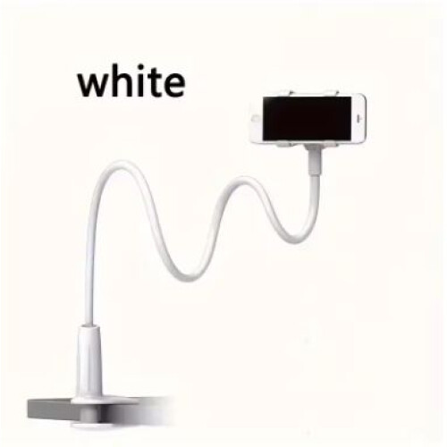 Lazy Bedside Flexible Gooseneck Phone Holder with Handle for Live Use