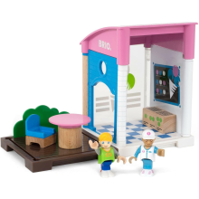 BRIO World - Village Ice Cream Shop 33944 Train Set