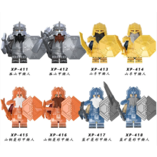 8pcs Roman Soldiers Castle Knight Mini Figures Fit Lego