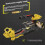 For 5 Frame Kit DC Version Carbon Fiber Drone Frame Kit with Antenna for FPV Freestyle RC Drones 12