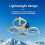 Folding Height Enhancement Kickstand for Flip Drone Orange 3
