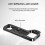 Quick Release Plate Scratch Base Plate with 1/4 3/8 Hole 4