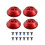 4PCS Aluminum Motor Cap Dust Protective Cover Scratchproof Mount Protector Accessories for Avata 2 1