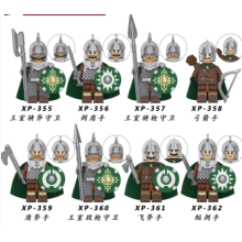 8pcs Roman Soldiers Castle Knight Mini Figures Fit Lego