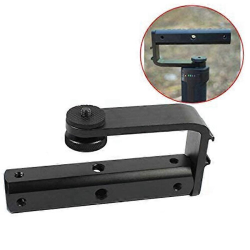 Camera Hot Shoe Top Handle with 1/4Inch 3/8Inch Thread Universal Video Stabilizer 2