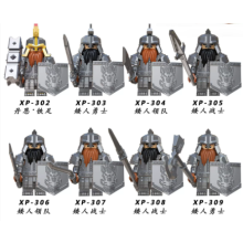 8pcs Roman Soldiers Castle Knight Mini Figures Fit Lego
