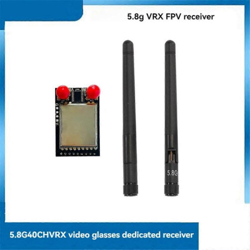 5.8G VRX Receiver Long Range 40CH Video Receiver for FPV Goggles 1