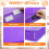 5Pack A4 Plastic File Wallet Envelope Expanding Folder& Label Pocket Clear Colored Waterproof for Office Home 4