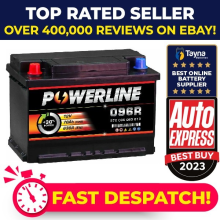 Car Battery 096R Powerline 096R 630A 70Ah 4Yr Warranty 278x175x190