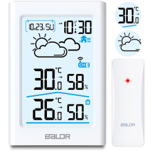 Stazione meteorologica con display BD-911 bianco