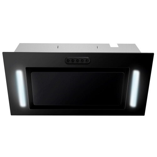 Campana extractora bajo mueble 52cm negra BE-52A 1