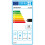 Cappa sottopensile 52cm bianca BE-52A 7
