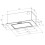 Cappa sottopensile 52cm bianca BE-52A 6
