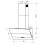 Kamin-Dunstabzugshaube 60 cm Berdsen BT-212 schwarz 7