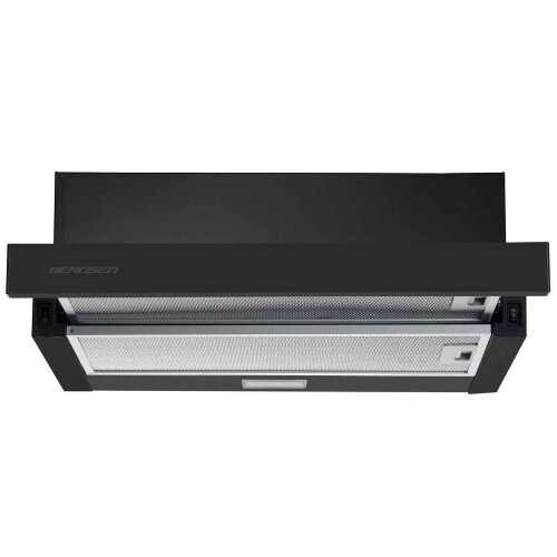 Teleskop-Dunstabzugshaube 50cm schwarz BT-234 2