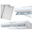Onderbouw afzuigkap - 50 cm absorber Berdsen BE-10-A wit 1
