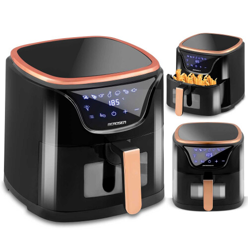 Airfryer BD-652 sort og guld