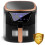 Airfryer BD-652 sort og guld 11