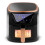Airfryer BD-652 sort og guld 2