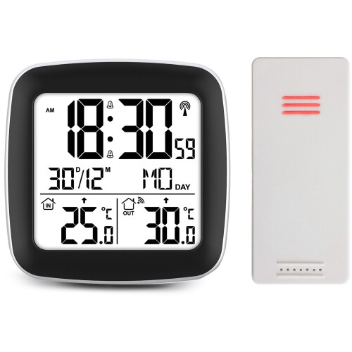 Weerstation met display BD-903 zilver 2