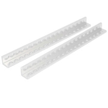 (As show, One size) 1 Pair LShape Beam Channel 18 Holes 310300180152 Robot Parts DIY Kit 12x12x152mm