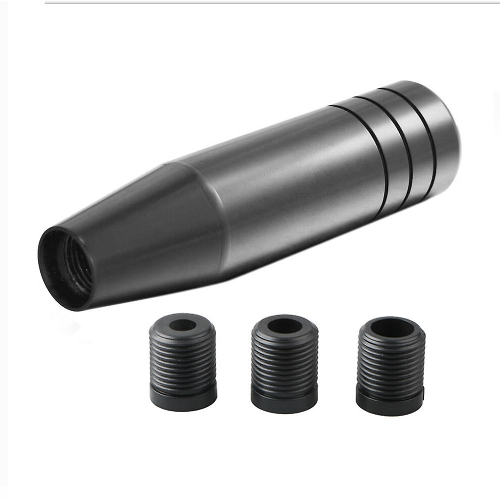 (As Show, One Size) Car Gear Shift Knob Aluminum Manual Shifter Universal Long Stick Shift Knob Shifting Head Shift Leve 6909775533444