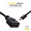 (As show, One size) High-quality Seamless Connectivity: Mini Dp To Dp Adapter Cable For Effortless Device Pairing 3