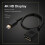 (As show, One size) High-quality Seamless Connectivity: Mini Dp To Dp Adapter Cable For Effortless Device Pairing 2