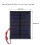 (As show, One size) 3pcs DC4V 150mA Solar Panel Cell Power Module Polycrystalline Silicon Solar Panel with 30cm Cable 3