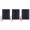 (As show, One size) 3pcs DC4V 150mA Solar Panel Cell Power Module Polycrystalline Silicon Solar Panel with 30cm Cable 1