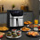 Airfryer 8l Berdsen 1700W BD-659 sølv 9